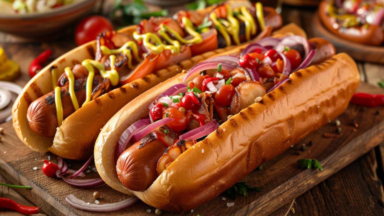 food van hot dog catering examples